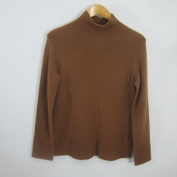 Theory Brown Turtleneck Sweater - Picture 4 of 9
